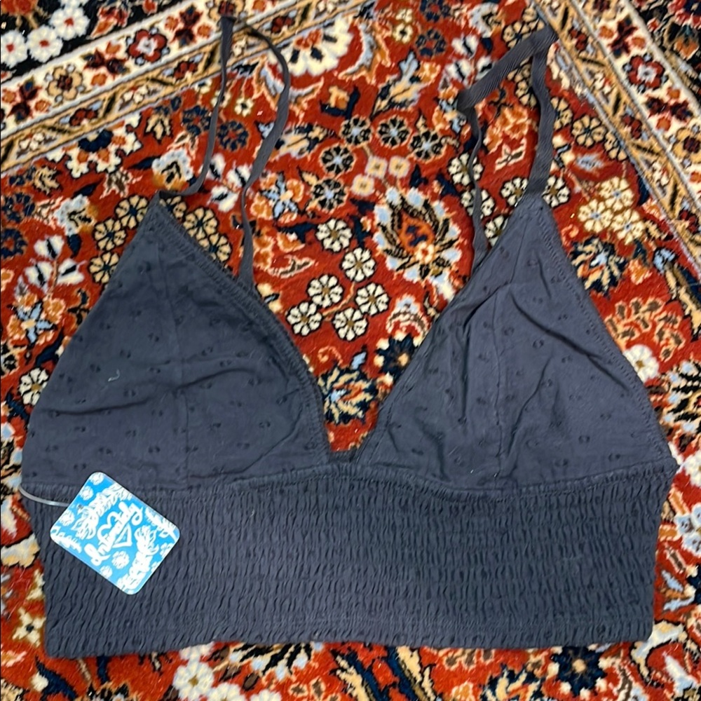 Free people Black Bralette
